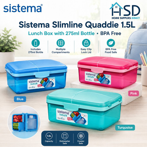 Sistema slimline quaddie 5l - quaddie, 1.5l