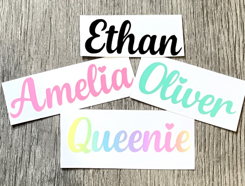 Personalised vinyl name - vinyl,
