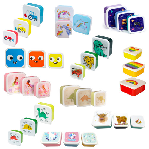 Set kids lunch box school - set, 3
