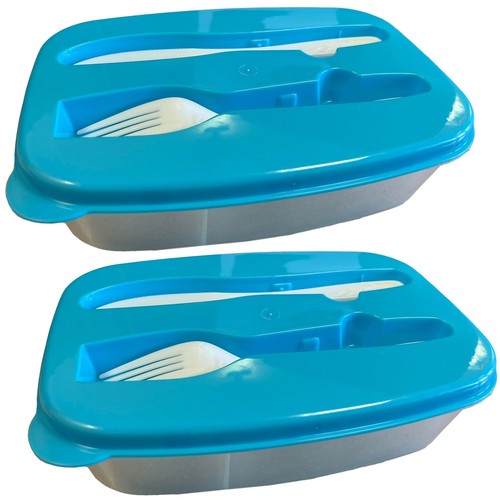 Lunch box knife fork - ,