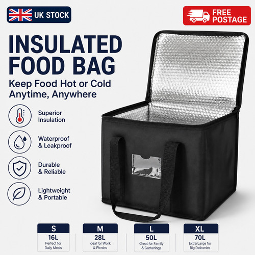 70l large insulated lunch bag - lunch,