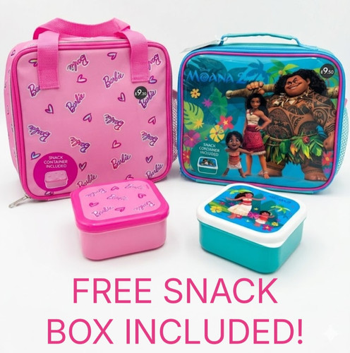 Girls barbie moana lunch - girls, bag