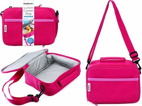 Girls pink insulated lunch - insulated,