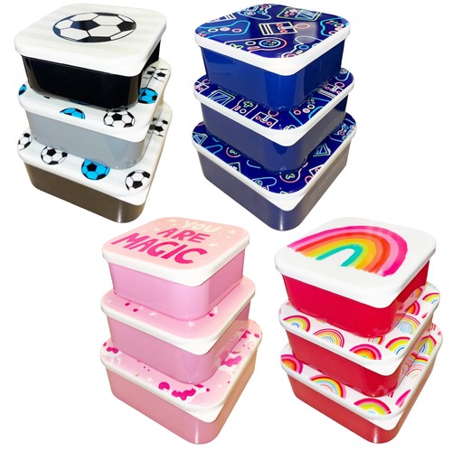 Set stackable lunchboxes - of,