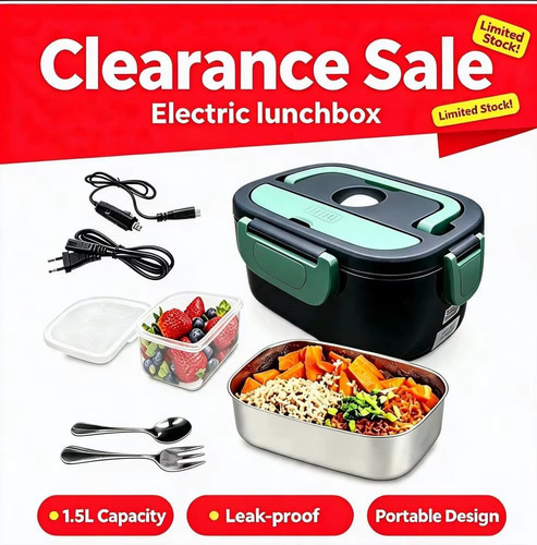Electric lunch box 40w - 1.5l,